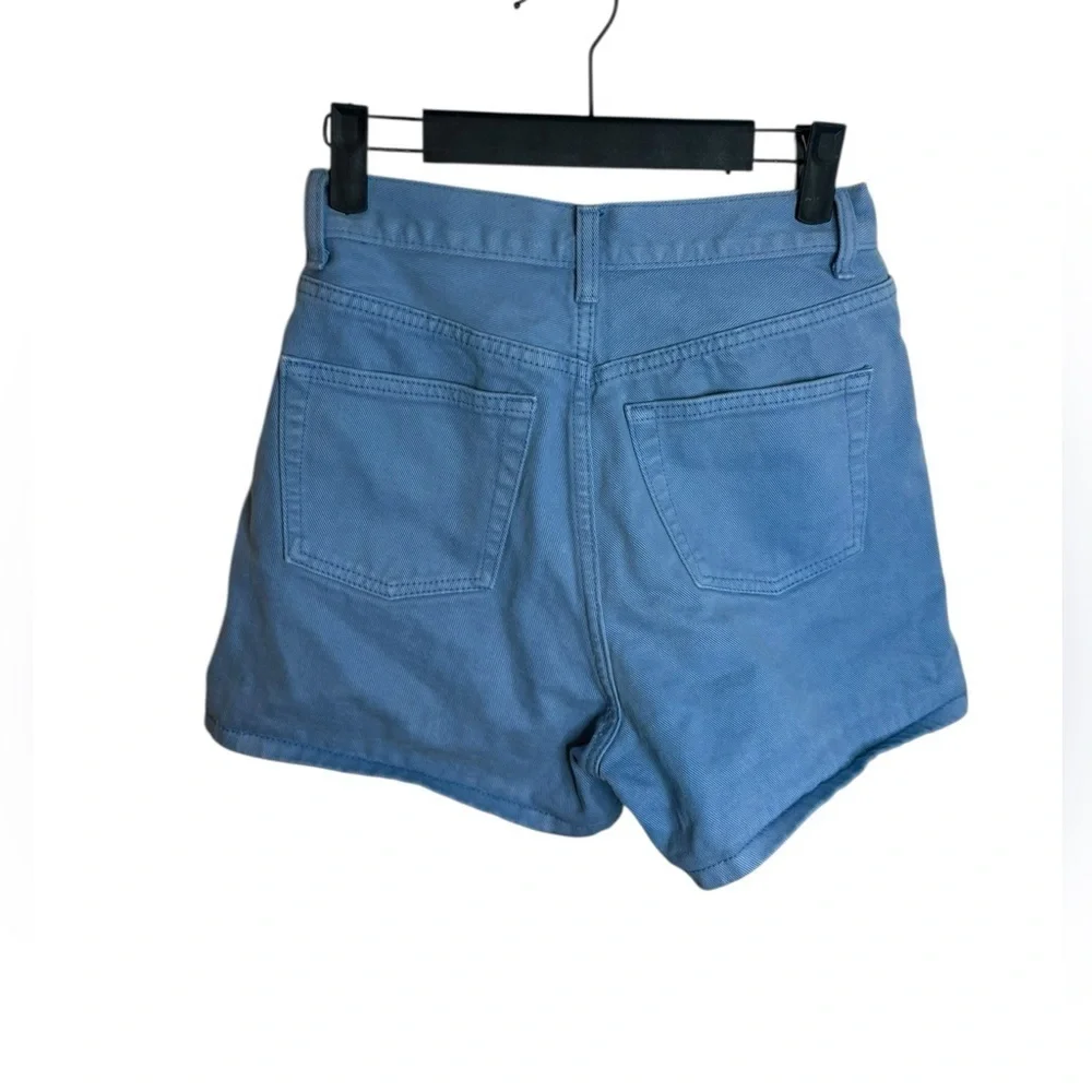 J.Galt Baby Blue High Waisted Denim Shorts